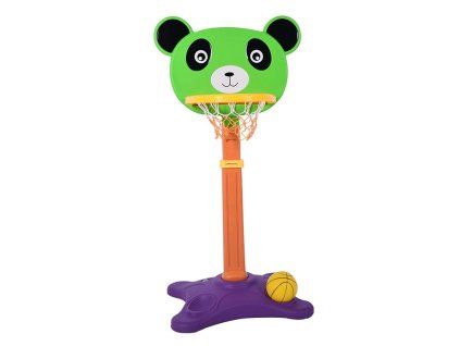 Dětský basketbalový koš Panda 2v1 – s terčem