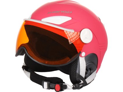 Rocky PRO dětská lyžařská helma růžová matná (Obvod 48-52)