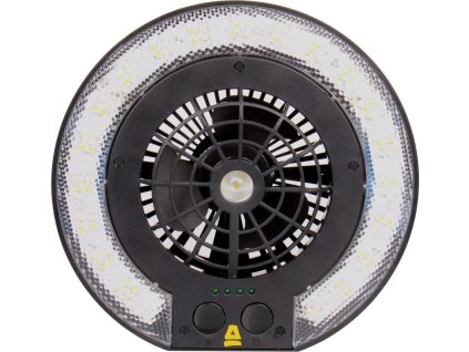 Monserrat kempingová lampa s větrákem