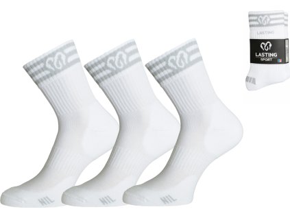 Lasting funkční ponožky NTL 3pár bílé (Velikost S)