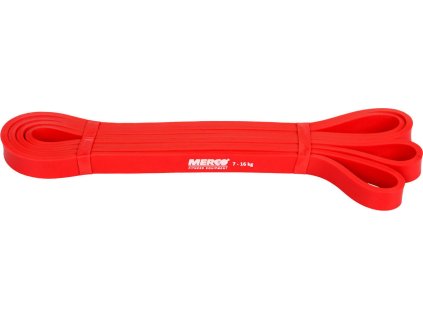 Latex Force Band posilovací guma 13 mm červená