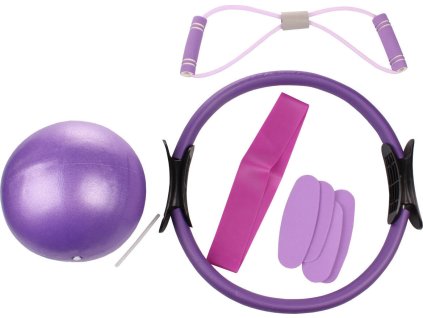 Yoga 4P set na jógu fialová