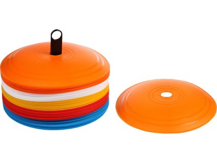 Flat Disc vytyčovací mety sada 5x8 ks mix barev