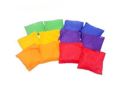 Házecí sáčky s pískovou výplní – terčová hra (12 ks)