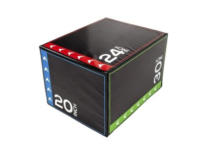 Plyometrický Jump Box 3v1 – měkký pěnový box