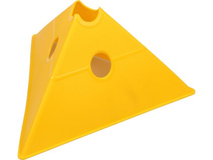 Tri Corners víceúčelové mety žlutá