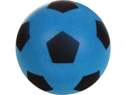 Silent Soccer 18 pěnový míč modrá  + Klíčenka dárek