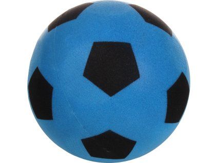 Silent Soccer 21 pěnový míč modrá