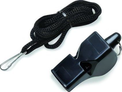 Píšťalka Effea 6706 se šňůrkou černá 3093CR