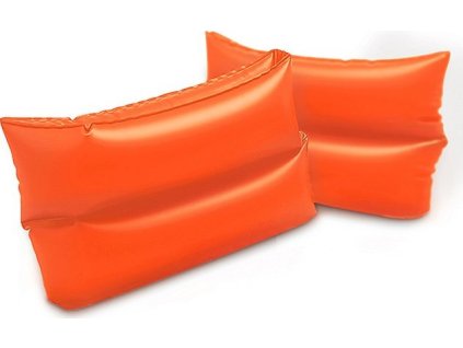 Rukávky INTEX 19x19cm oranžové 59640