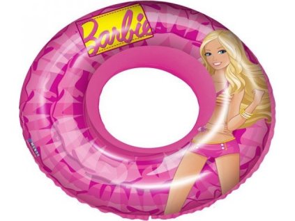 Plavecký kruh MONDO BARBIE 50cm růžová 16213