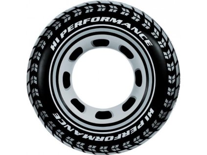 Nafukovací kruh pneumatika Intex 56268 114 cm černá 56268
