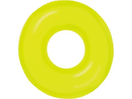 Kruh plavací INTEX NEON 91cm žlutá 59262ZL