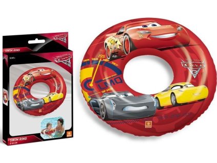 Nafukovací kruh MONDO s potiskem CARS 50 cm
