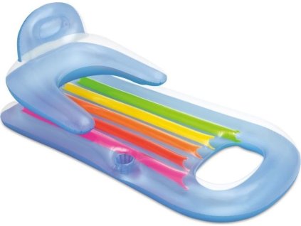 Lehátko nafukovací s opěradlem Intex 58802 Modrá