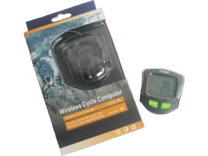 Cyklocomputer JUNSO 212 bezdrátový černý 0417