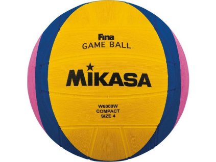 MÍČ VODNÍ POLO MIKASA W6009W žluto/modro/růžový 4460