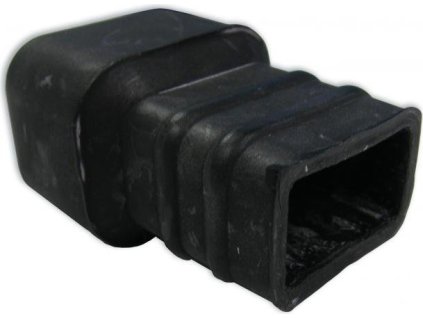 Gumová koncovka na hokejku černá/šedá H 525/3