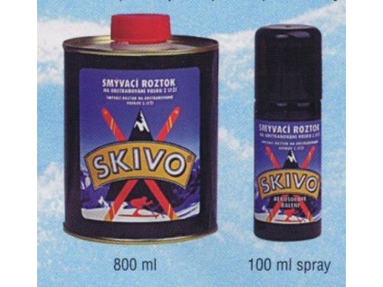 SKIVO Smývací roztok vosků z lyží - 800ML  1477003