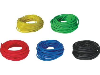 BAND TUBING - Odporová posilovací guma - LATEX FREE - 1 m červená 5292-M