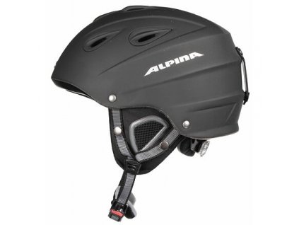 Grap lyžařská helma černá matná obvod 54-57