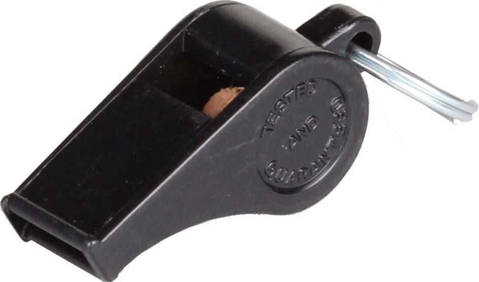 Merco Black plastová píšťalka