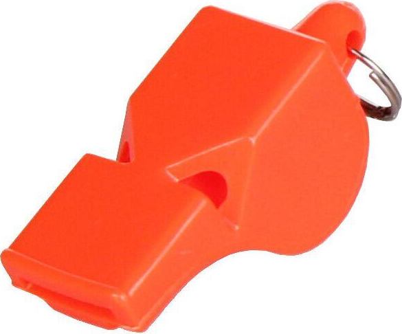 Merco Whistle Colored 013 plastová píšťalka se šnůrkou