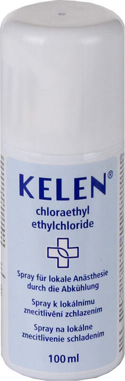 Kelen chloraethyl spray