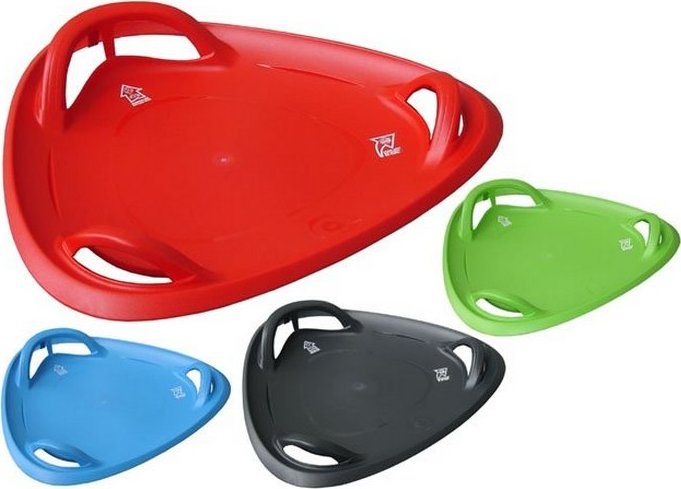PLASTKON Sáňkovací talíř METEOR 70 cm modrá 1450MO