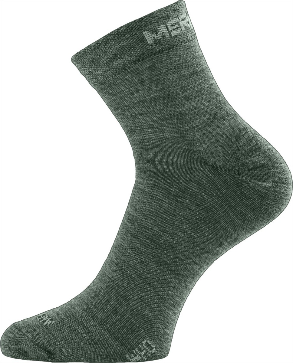 Lasting merino ponožky WHO zelené Velikost: M