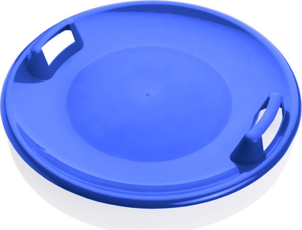 PLASTKON Sáňkovací talíř disk SUPER STAR modrá 1403MO