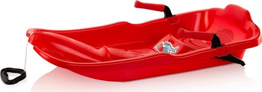 Dětské Boby Plastkon TURBOJET červená 2098CE