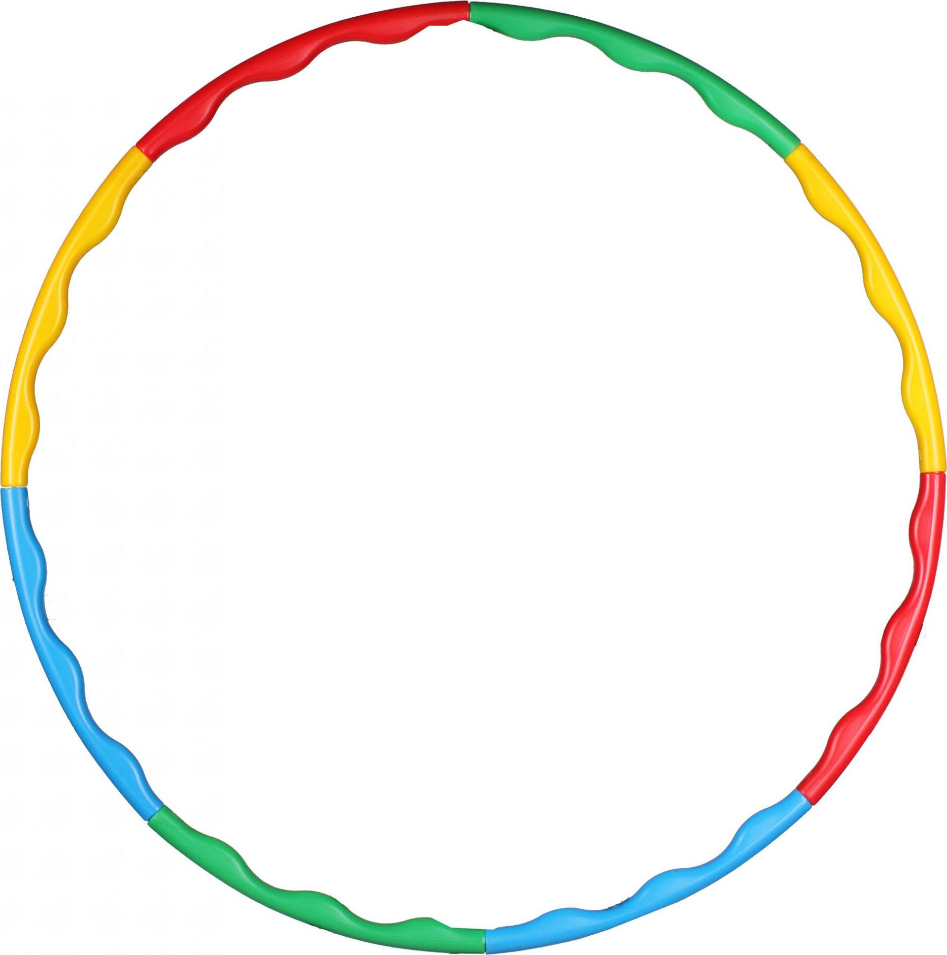 LiveUp Kruh hula hoop rozkládací 8 částí