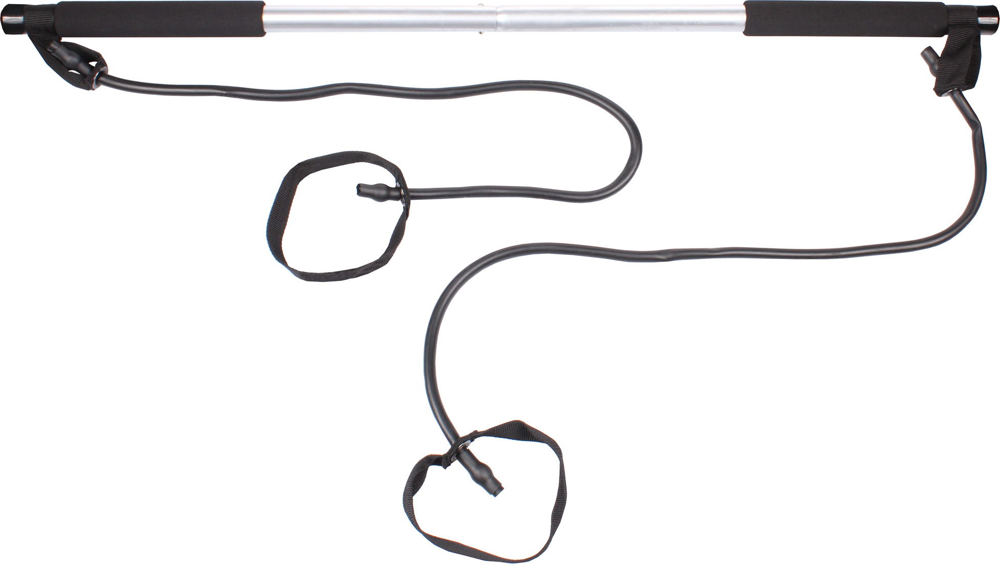 LiveUp Fit stick posilovací tyč s gumou