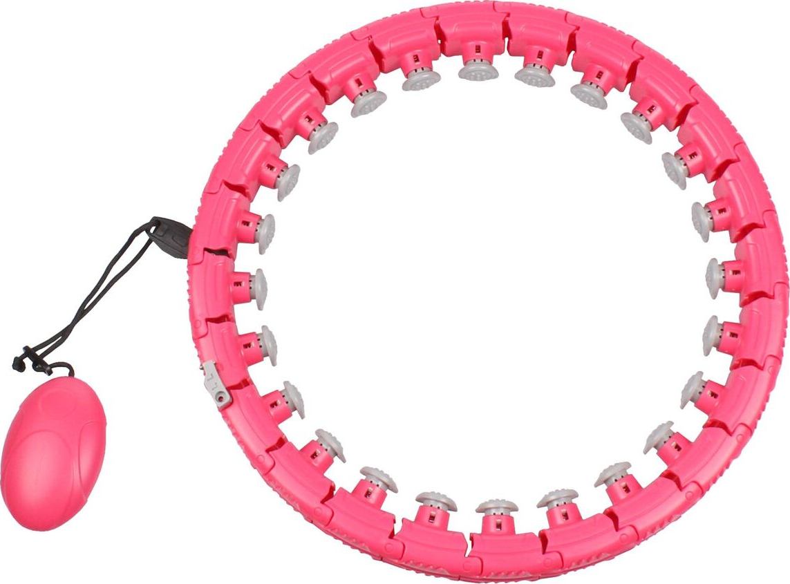Merco Hula Hoop Massage gymnastická obruč červená