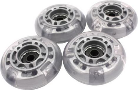 Spokey Náhradní kolečka k bruslím 64 mm 82A