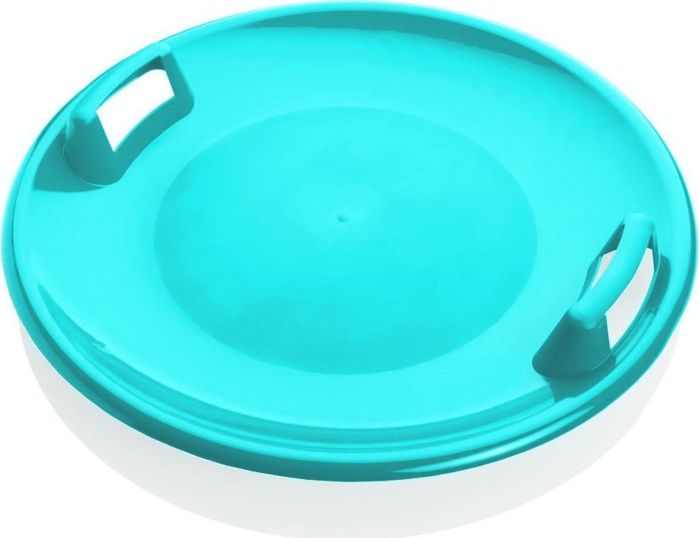PLASTKON Sáňkovací talíř disk SUPER STAR azurová 1403AZ