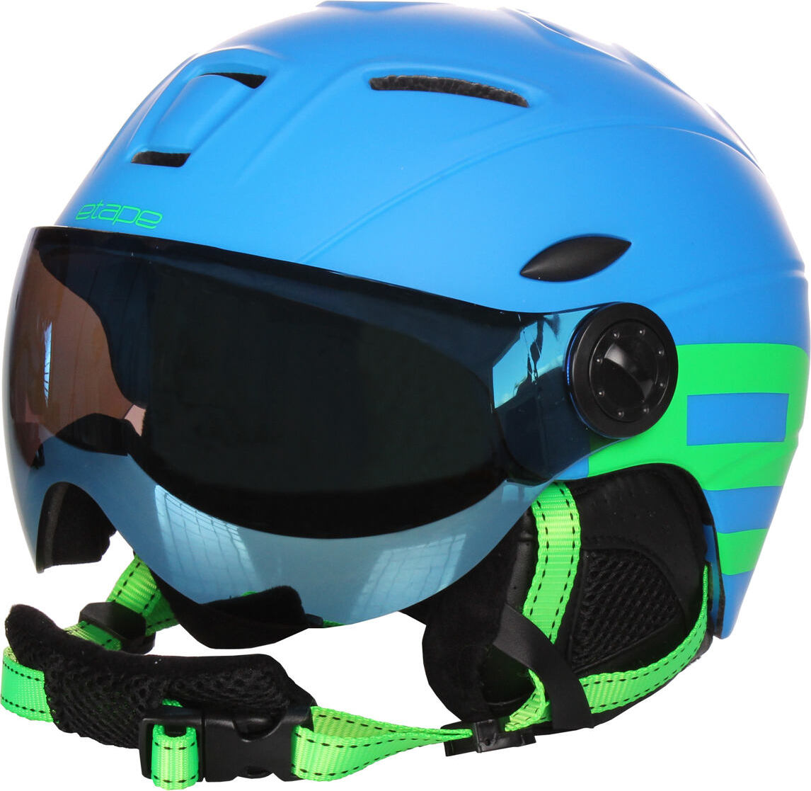 Etape Rider PRO dětská lyžařská helma modrá
