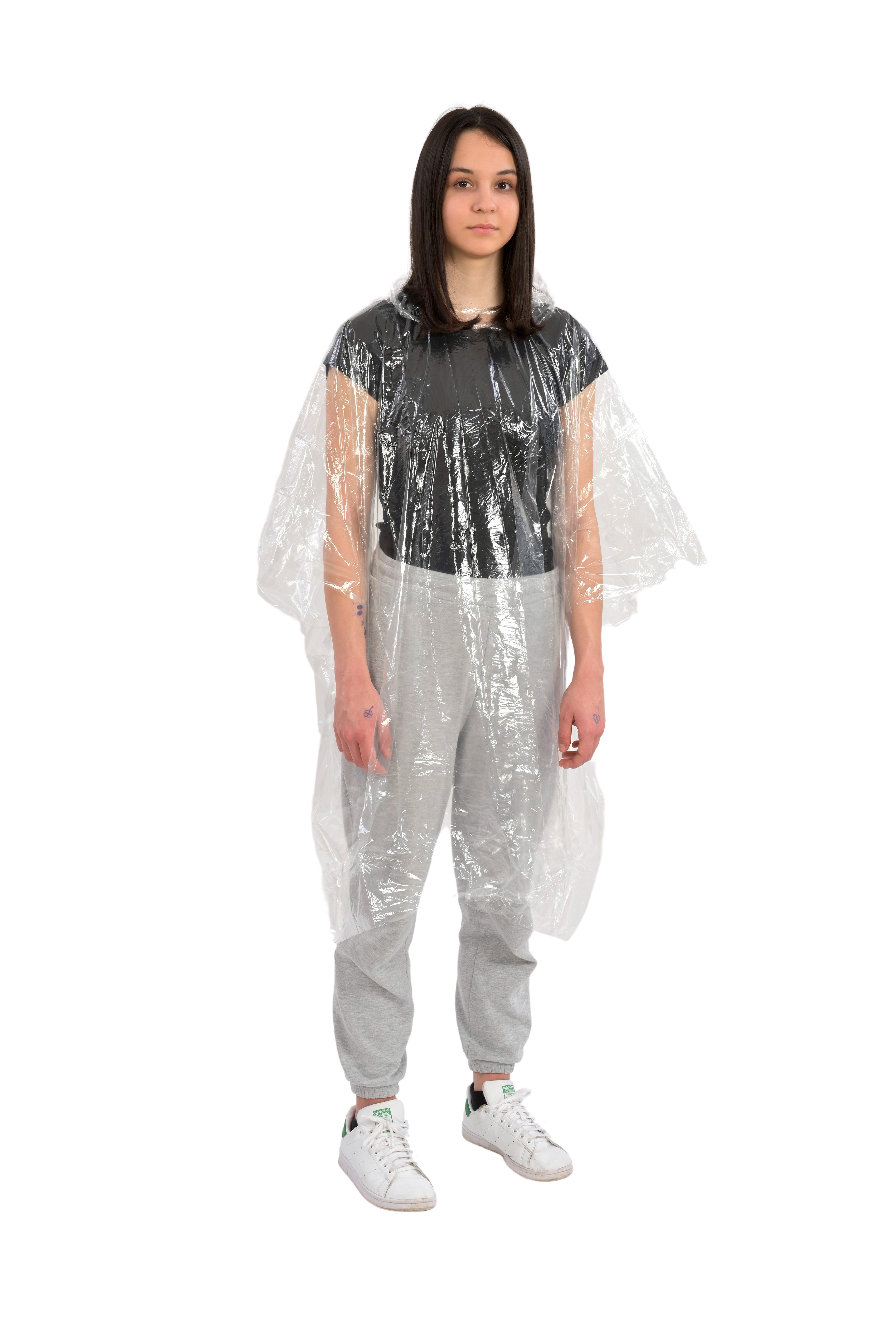 Merc sport Pláštěnka do deště Poncho transparent Distribuce: universální velikost