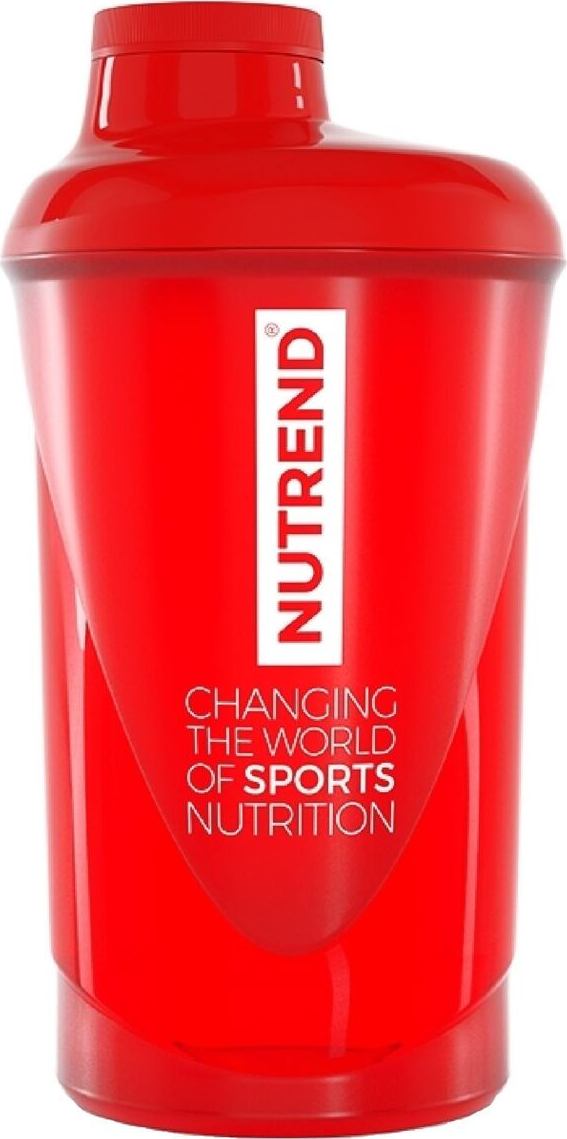Nutrend Shaker šejkr 600 ml červená