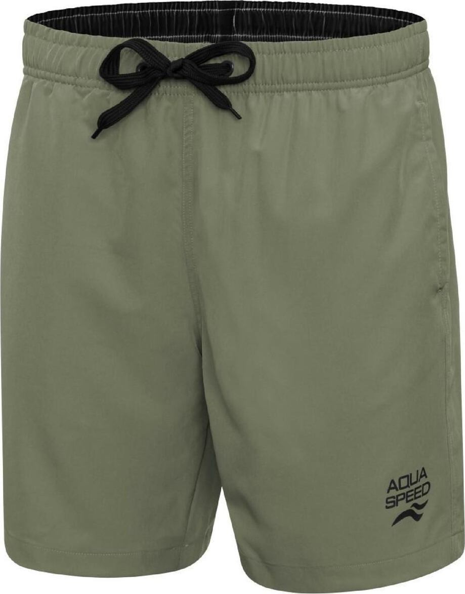 Aqua-Speed Dylan pánské plavecké šortky khaki Velikost oblečení: XL