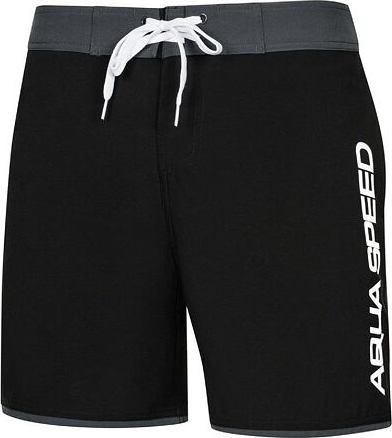 Aqua-Speed Evan pánské plavecké šortky černá Velikost oblečení: L