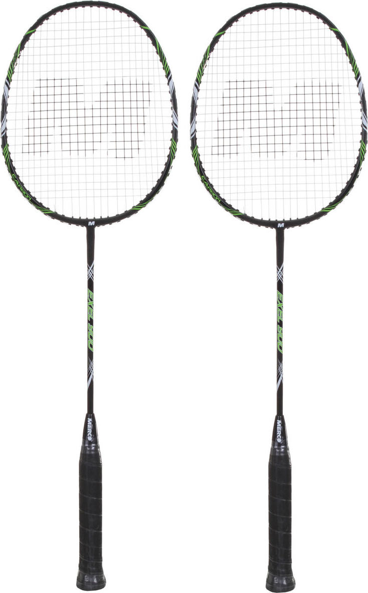 Merco Exel Set badmintonová raketa černá