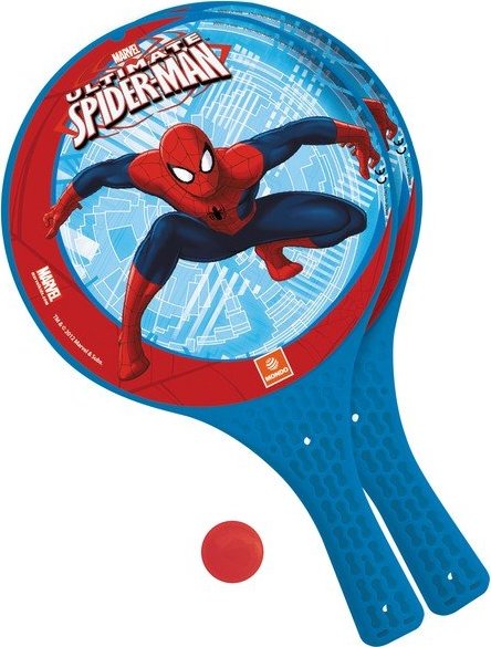 Plážový tenis SPIDERMAN MONDO modrá 15005