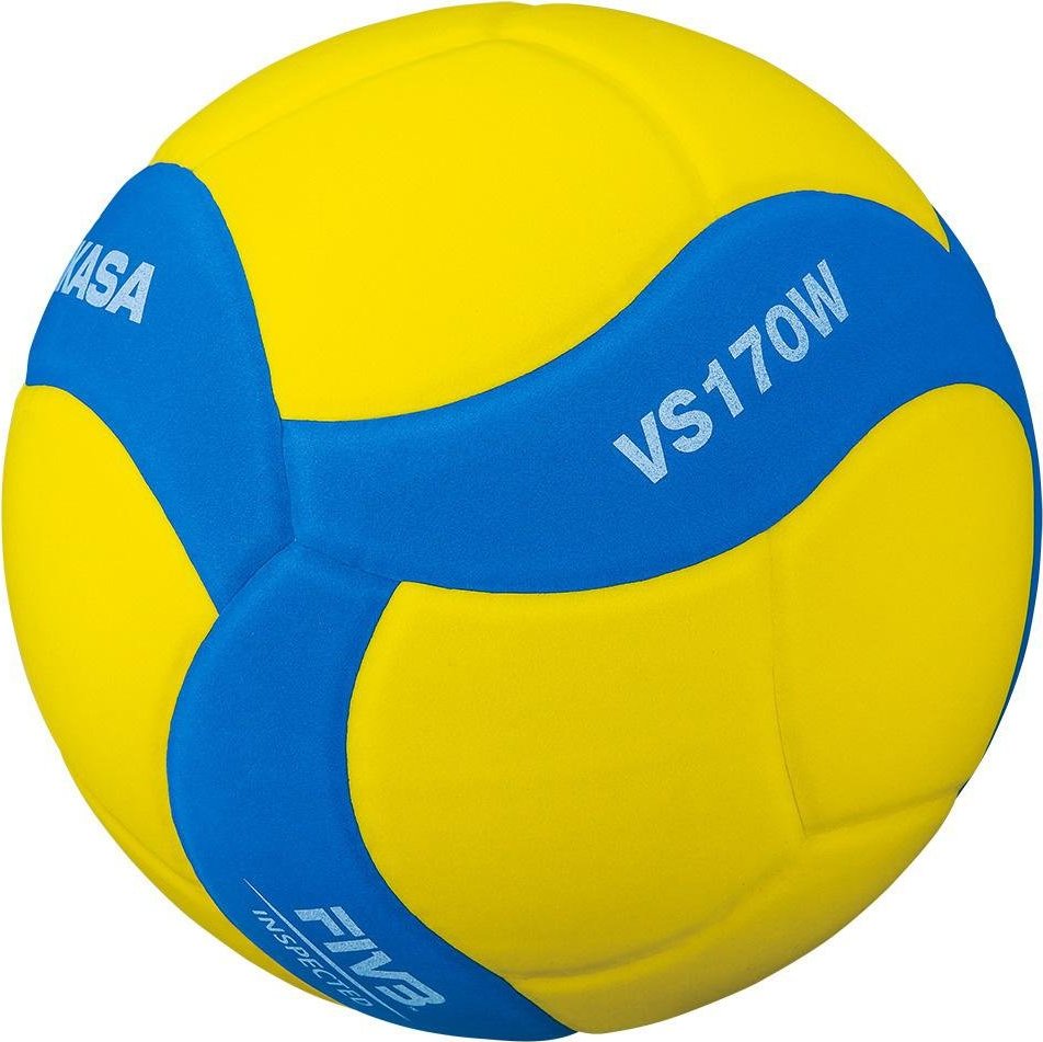Míč volejbalový MIKASA VS170W modrá 06827