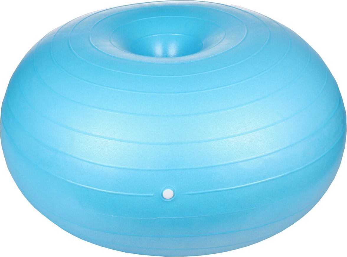 Merco Donut 50 gymnastický míč modrá