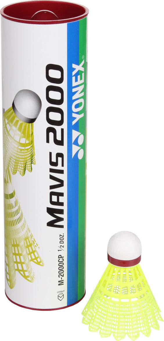 Yonex Mavis 2000 badmintonové míčky červená