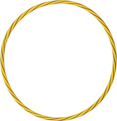 Merco Hula Hoop Aero 60 gymnastická obruč