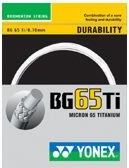 Yonex BG 65 Ti badmintonový výplet 200 m