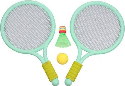Merco Racket Ball Games sada pálek s míčky zelená